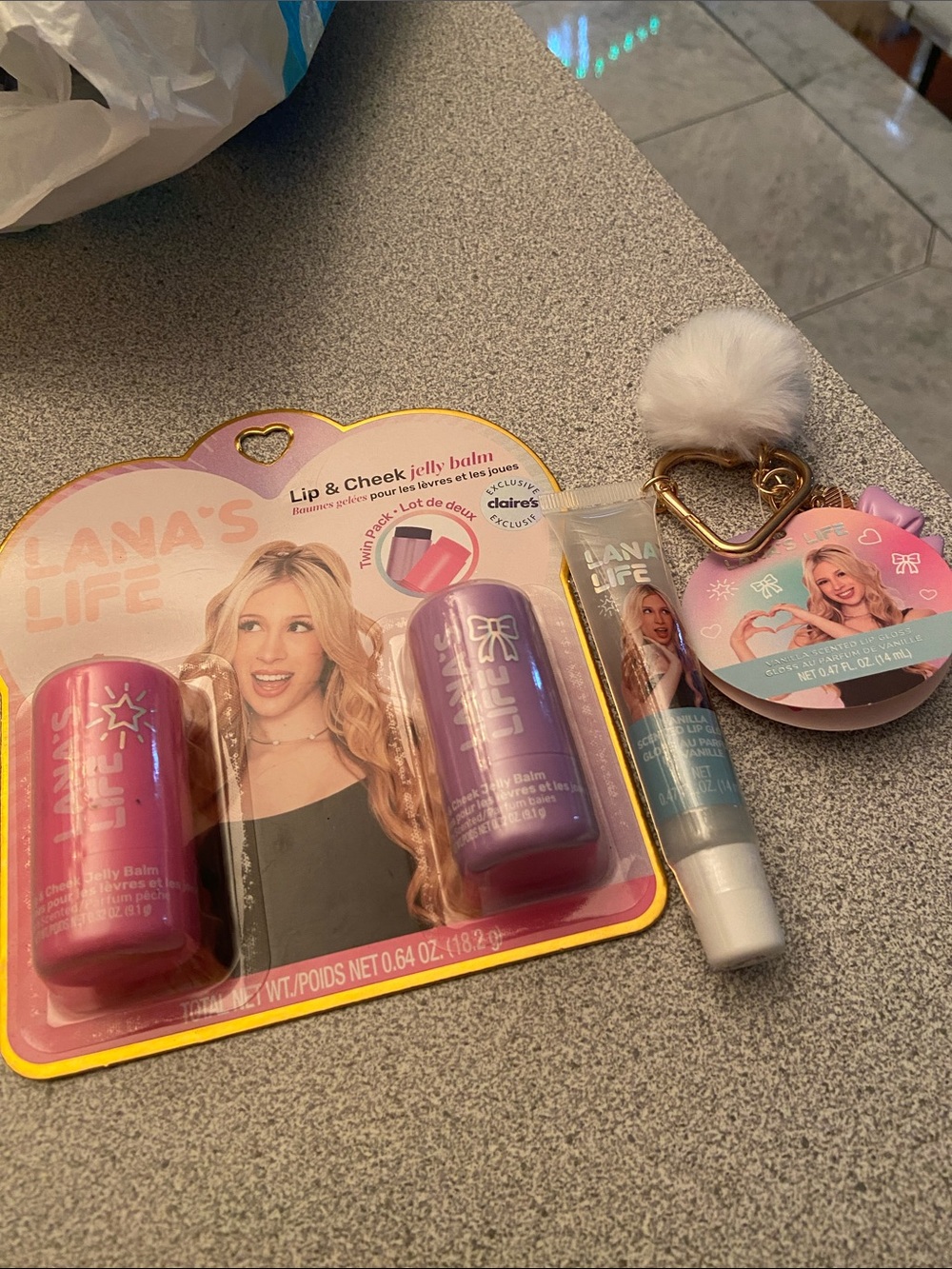 Lip & Cheek Jelly Balm Duo - Pink & Purple